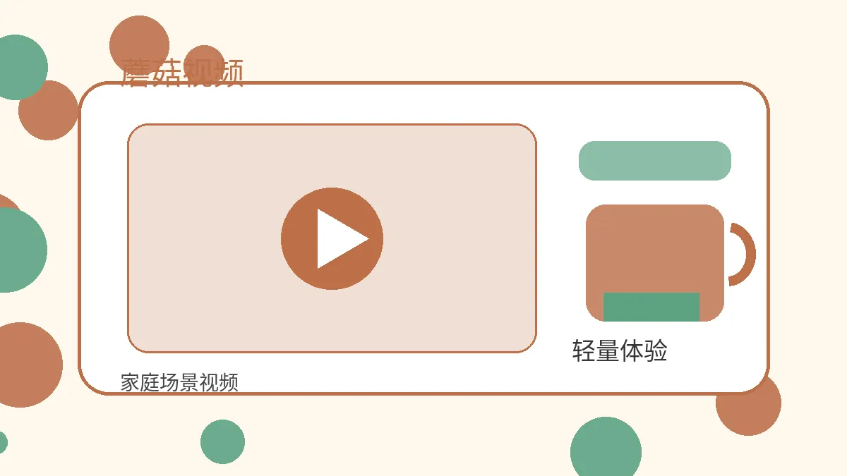 蘑菇视频品牌家庭生活视频教程封面